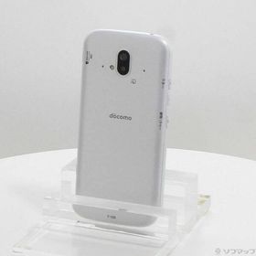 〔中古〕FCNT らくらくスマートフォン 64GB ホワイト F-52B docomo SIMフリー〔276-ud〕