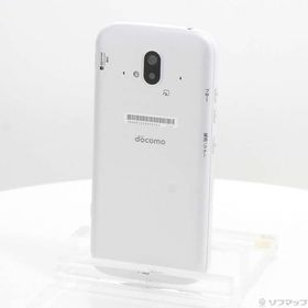〔中古〕FCNT らくらくスマートフォン 64GB ホワイト F-52B docomo SIMフリー〔348-ud〕