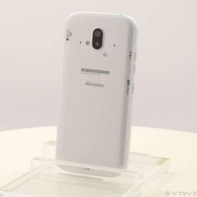 〔中古〕FCNT らくらくスマートフォン 64GB ホワイト F-52B docomo SIMフリー〔368-ud〕