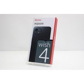 新品未使用 スマートフォン 本体 AQUOS wish4 SH-52E SHARP docomo SIMフリー 残債なし 64GB ブラック