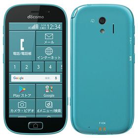 ★訳あり品★SIMフリー F-03K 16GB ブルー