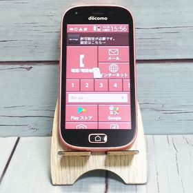 docomo F-03K ピンク らくらくスマートフォン me 420
