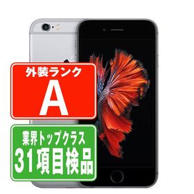 iPhone6S 16GB スペースグレイ SIMフリー 中古 本体 美品 スマホ 7日間返品OK あすつく ip6smtm348