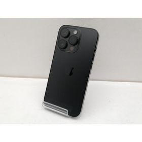 【中古】Apple SoftBank 【SIMフリー】 iPhone 14 Pro 256GB スペースブラック MQ0Q3J/A【仙台イービーンズ】保証期間１ヶ月【ランクC】