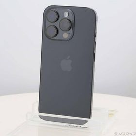 〔中古〕Apple(アップル) iPhone16 Pro 1TB ブラックチタニウム MYN83J／A SIMフリー〔276-ud〕