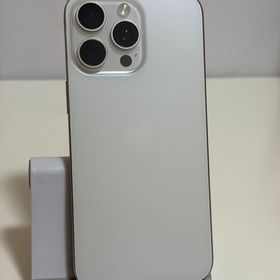 ○バッテリー82% SIMフリー iPhone15ProMax 256GB ホワイトチタニウム