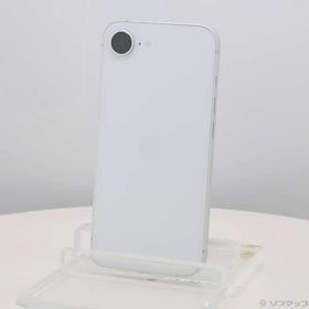 〔中古〕Apple(アップル) iPhone16e 128GB ホワイト MD1R4J／A SIMフリー〔276-ud〕