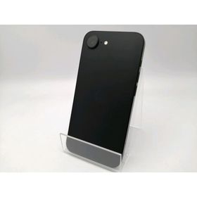 【中古】Apple 国内版 【SIMフリー】 iPhone 16e 256GB ブラック MD1T4J/A【ECセンター】保証期間１ヶ月【ランクA】