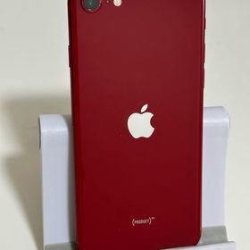 ○バッテリー81% SIMフリー iPhoneSE 第2世代 64GB レッド