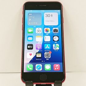 【ジャンク品】iPhoneSE 第2世代 64GB SIMフリー レッド c23043