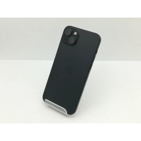【中古】Apple 国内版 【SIMフリー】 iPhone 15 Plus 128GB ブラック MU083J/A【神戸】保証期間1ヶ月【ランクC】