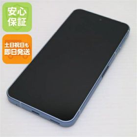 【中古】新品同様 SIMフリー AQUOS sense9 128GB ブルー スマホ SHARP 安心保証 即日発送 土日祝発送OK