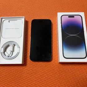 Apple iPhone 14 Pro 本体 ディープパープル 128gb