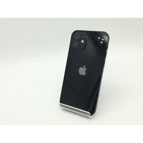 【中古】Apple SoftBank 【SIMロック解除済み】 iPhone 12 128GB ブラック MGHU3J/A【広島】保証期間１ヶ月【ランクC】