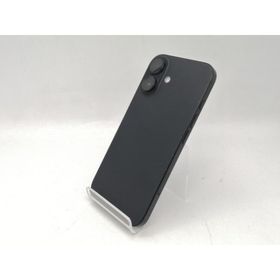 【中古】Apple 国内版 【SIMフリー】 iPhone 16 256GB ブラック MYDW3J/A【広島本通】保証期間１ヶ月【ランクC】