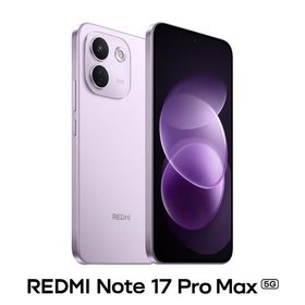 Xiaomi(シャオミ) REDMI Note 17 Pro Max 5G (8GB/ 512GB) -パープル(SIMフリー版) MZB0P3IJP 返品種別A
