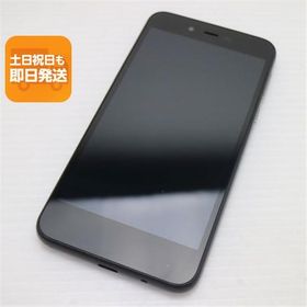 良品中古 702SH AQUOS sense basic ブラック スマホ 本体 白ロム 中古 あすつく 土日祝発送OK