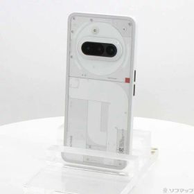 【中古】Nothing（ナッシング） Phone (3a) 128GB ホワイト A10400155 SIMフリー 【295-ud】