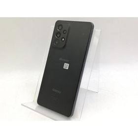 【中古】SAMSUNG docomo 【SIMフリー】 Galaxy A53 5G オーサムブラック 6GB 128GB SC-53C【仙台駅東口】保証期間１ヶ月【ランクB】