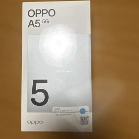 OPPO A5 5G OPG06 ホワイト 本体