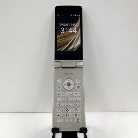 AQUOS ケータイ SH-02L ドコモ ゴールド c21872