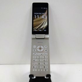 AQUOS ケータイ SH-02L ドコモ ゴールド c21870