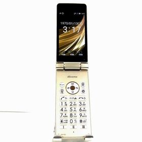 AQUOS ケータイ SH-02L ドコモ ゴールド c21853