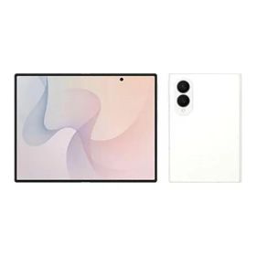 【中古】【安心保証】 Galaxy Z Fold8 SM-F971Z[256GB] SoftBank クリーム