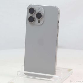 (中古)Apple iPhone16 Pro Max 256GB ナチュラルチタニウム MYWK3J/A SIMフリー(276-ud)