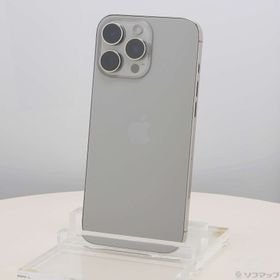 (中古)Apple iPhone16 Pro Max 512GB ナチュラルチタニウム MYWP3J/A SIMフリー(348-ud)