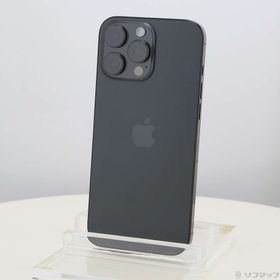 (中古)Apple iPhone16 Pro Max 512GB ブラックチタニウム MYWL3J/A SIMフリー(349-ud)