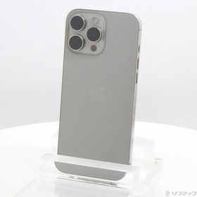 (中古)Apple iPhone16 Pro Max 256GB ナチュラルチタニウム MYWK3J/A SIMフリー(258-ud)