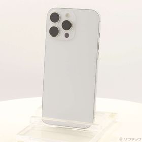 (中古)Apple iPhone16 Pro Max 256GB ホワイトチタニウム MYWH3J/A SIMフリー(377-ud)