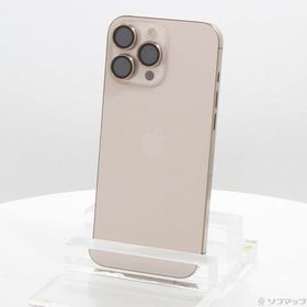 (中古)Apple iPhone16 Pro Max 256GB デザートチタニウム MYWJ3J/A SIMフリー(377-ud)