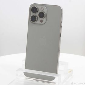 (中古)Apple iPhone16 Pro Max 256GB ナチュラルチタニウム MYWK3J/A SIMフリー(377-ud)