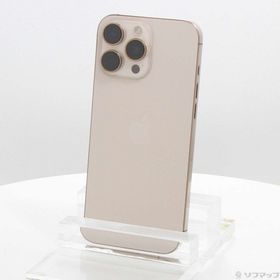 (中古)Apple iPhone16 Pro Max 256GB デザートチタニウム MYWJ3J/A SIMフリー(276-ud)