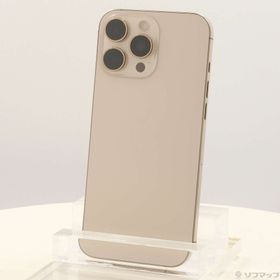 (中古)Apple iPhone16 Pro Max 512GB デザートチタニウム MYWN3J/A SIMフリー(198-ud)