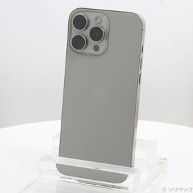 (中古)Apple iPhone16 Pro Max 256GB ナチュラルチタニウム MYWK3J/A SIMフリー(198-ud)