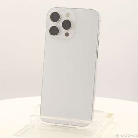 (中古)Apple iPhone16 Pro Max 256GB ホワイトチタニウム NYWH3J/A SIMフリー(198-ud)