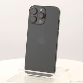 (中古)Apple iPhone16 Pro Max 1TB ブラックチタニウム MYWQ3J/A SIMフリー(198-ud)