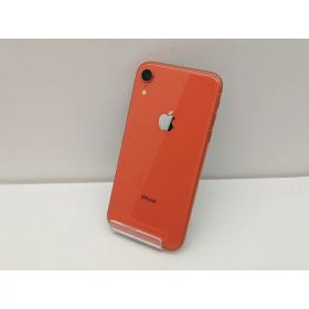 【中古】Apple docomo 【SIMロック解除済み】 iPhone XR 128GB コーラル MT0T2J/A【仙台イービーンズ】保証期間1ヶ月【ランクB】