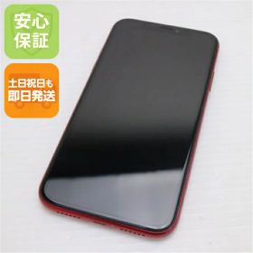 【中古】 超美品 SIMフリー iPhoneXR 64GB レッド RED 本体 白ロム 中古 安心保証 即日発送 Apple 土日祝発送OK