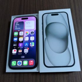 Apple iPhone 15 本体 ブラック 128GB SIMフリー