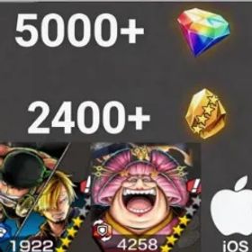 ワンピースバウンティラッシュ Zoro&Sanji+Oiran💎5000+✨2400+