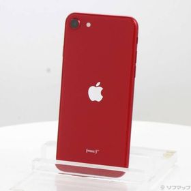 〔中古〕Apple(アップル) iPhone SE 第2世代 256GB プロダクトレッド MXVV2J／A SIMフリー〔262-ud〕