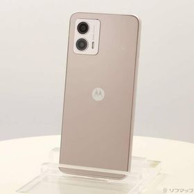 〔中古〕Motorola(モトローラ) moto g53y 5G 128GB ペールピンク MOSAD3 Y!mobile SIMフリー〔348-ud〕