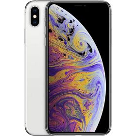 【中古】【安心保証】 iPhoneXS Max[256GB] SIMロック解除 au シルバー