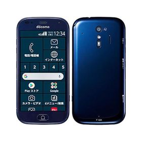 らくらくスマートフォン F-42A[32GB] docomo ネイビー【安心保…