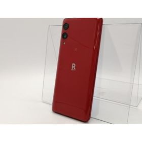 【中古】Wiko 楽天モバイル 【SIMフリー】 Rakuten Hand 5G クリムゾンレッド 4GB 128GB P780【新橋烏森通り】保証期間１ヶ月【ランクA】