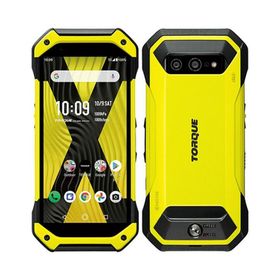 京セラ TORQUE 5G KYG01[128GB] au イエロー【安心保証】